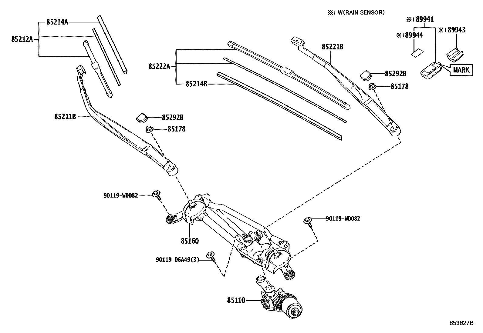 8501 — WINDSHIELD WIPER