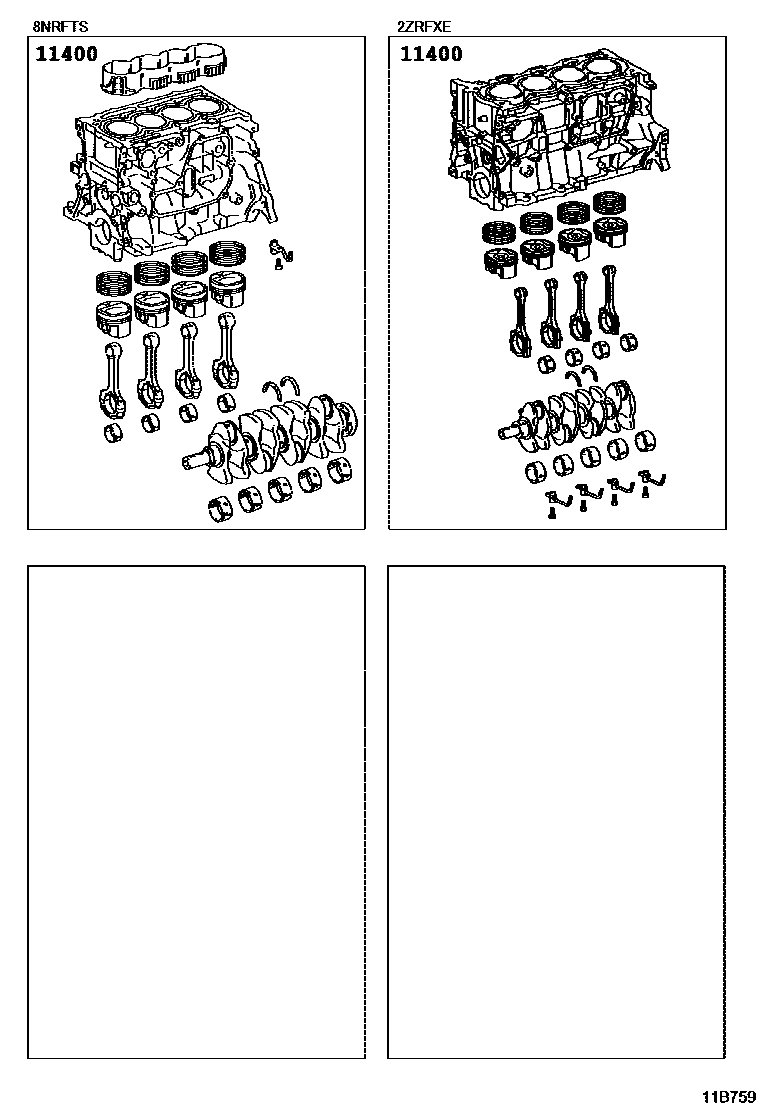 1102 — SHORT BLOCK ASSEMBLY