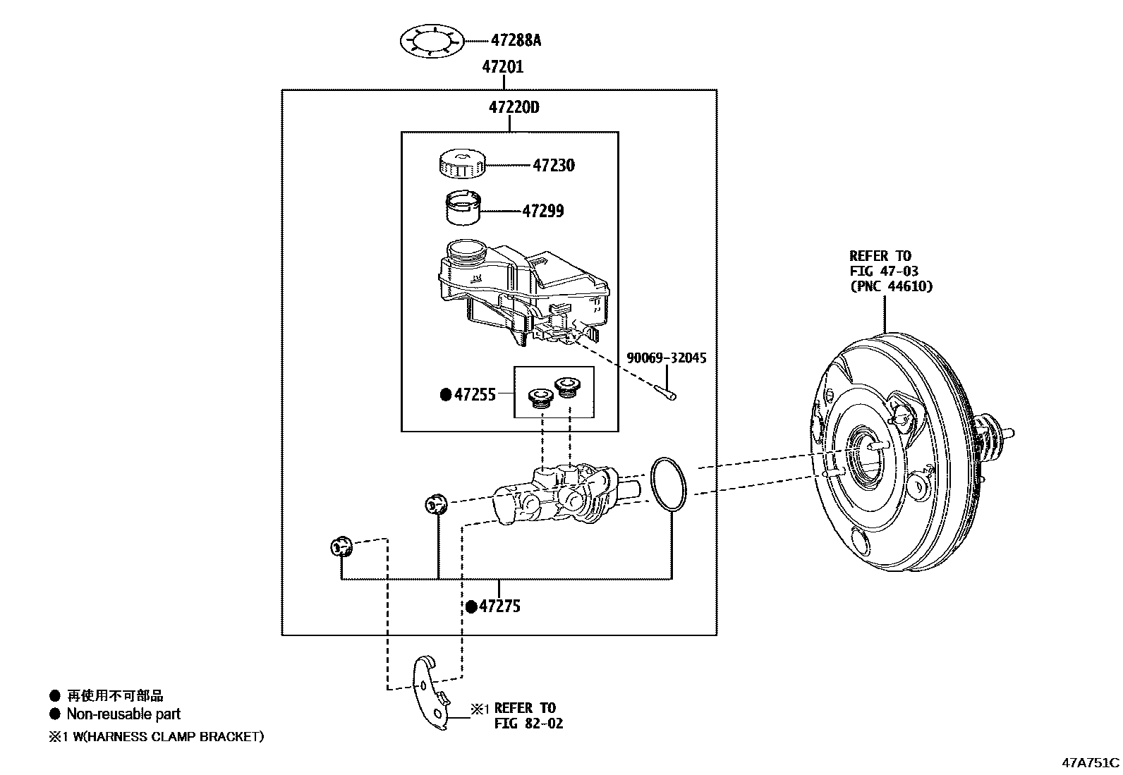 4702 — BRAKE MASTER CYLINDER