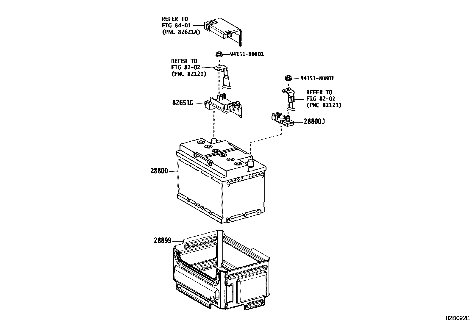 8201 — BATTERY & BATTERY CABLE