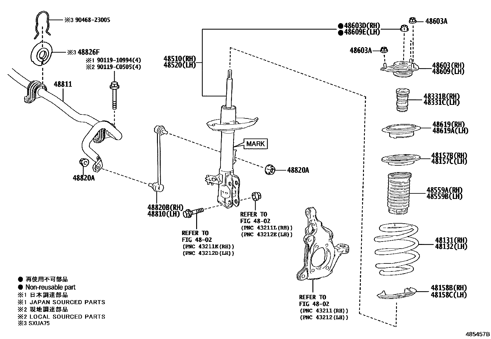 4803 — FRONT SPRING & SHOCK ABSORBER