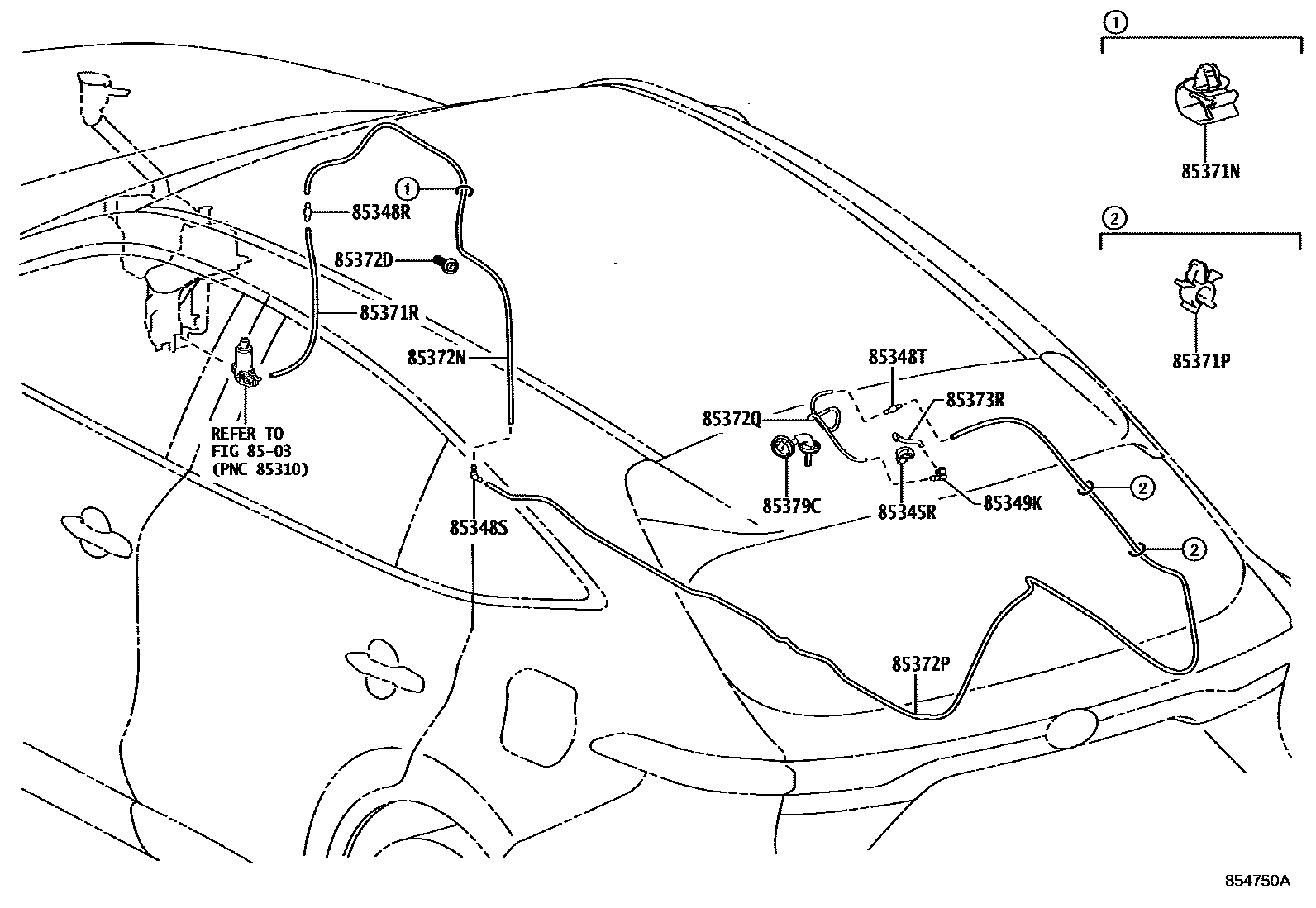 8504 — REAR WASHER