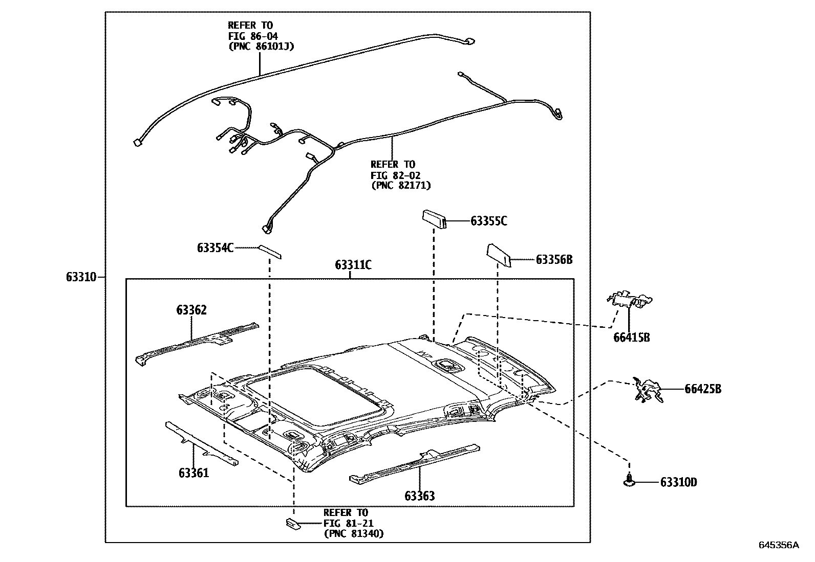 6402 — ROOF HEADLINING & SILENCER PAD