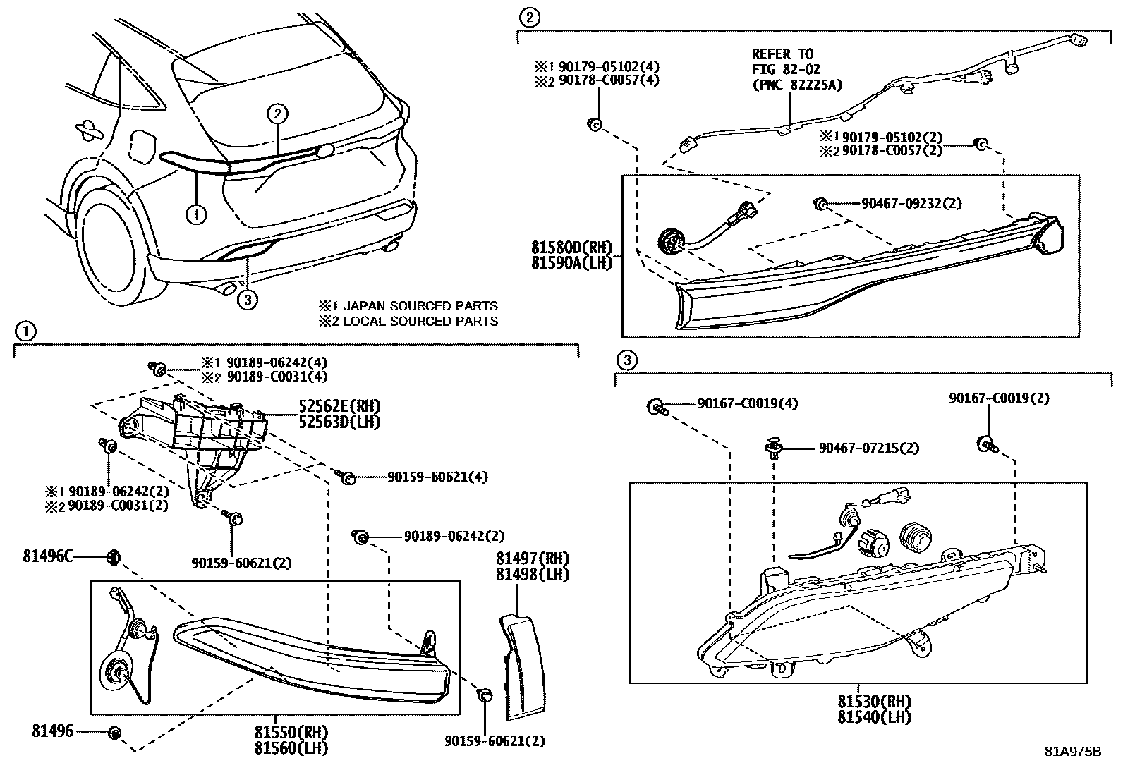 8111 — REAR COMBINATION LAMP