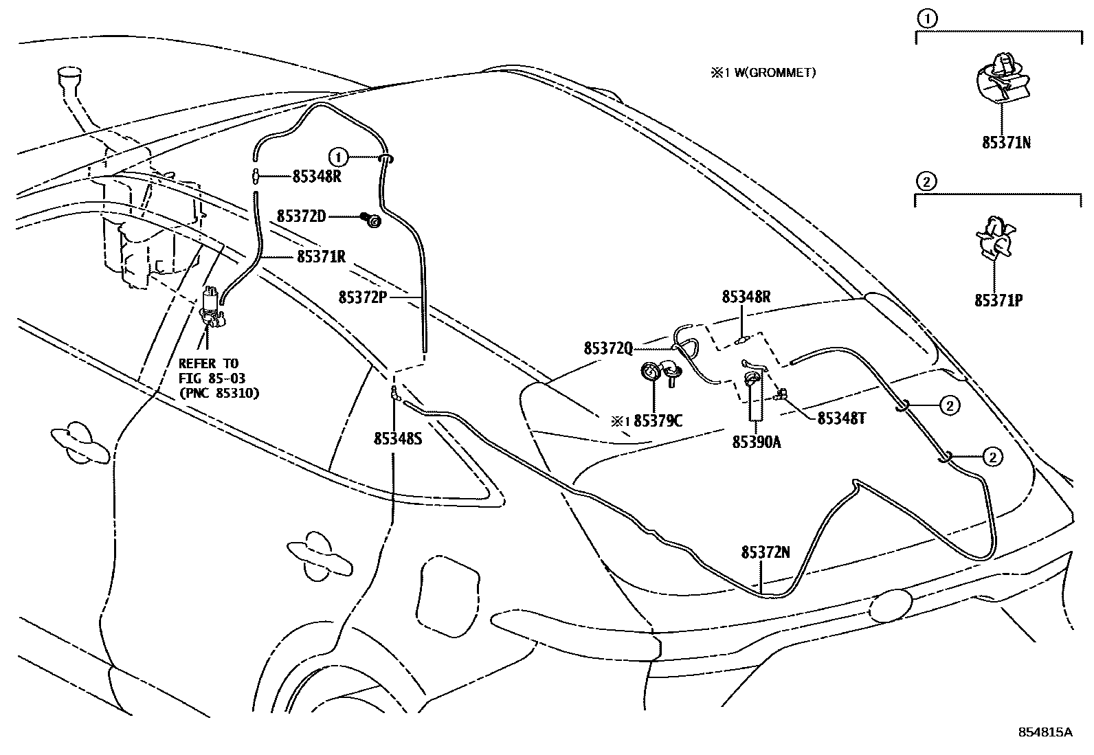 8504 — REAR WASHER