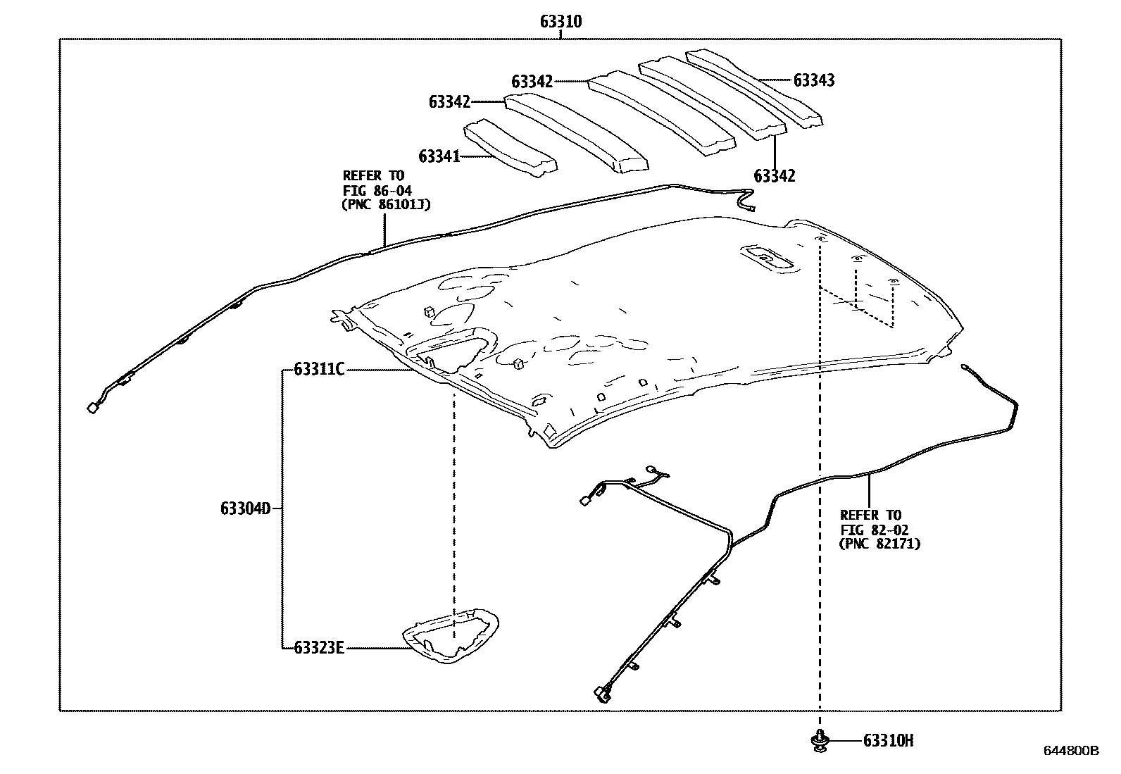 6402 — ROOF HEADLINING & SILENCER PAD