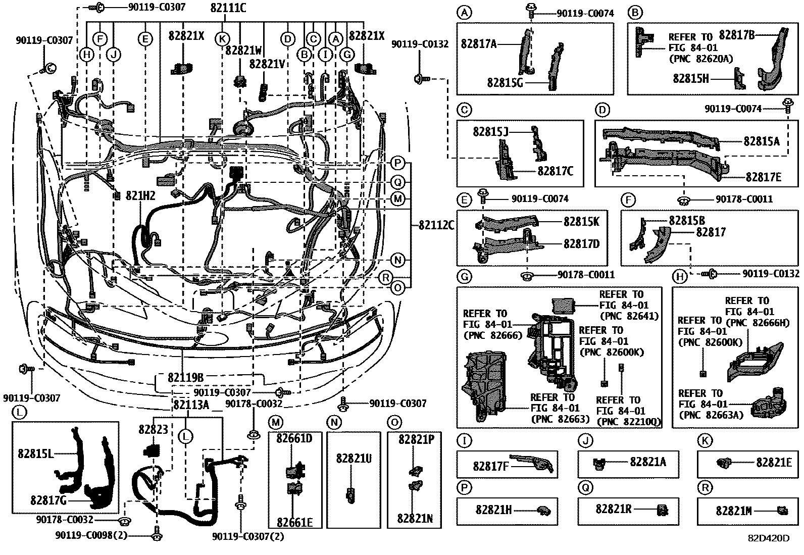 8202 — WIRING & CLAMP