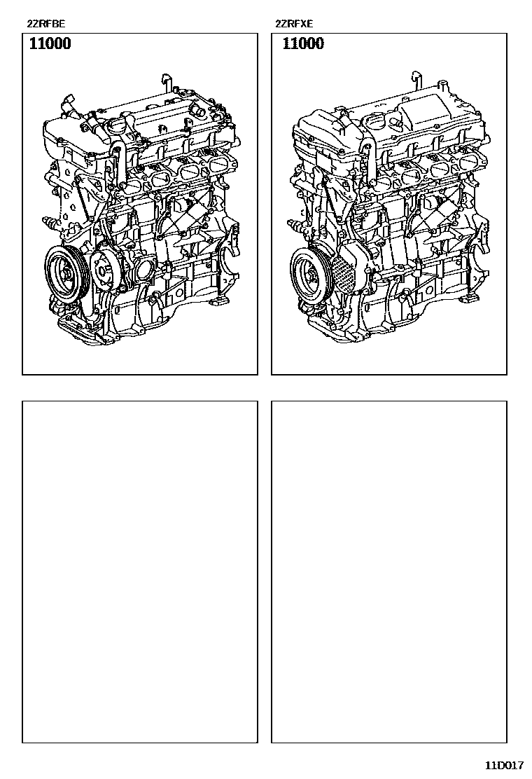 1101 — PARTIAL ENGINE ASSEMBLY