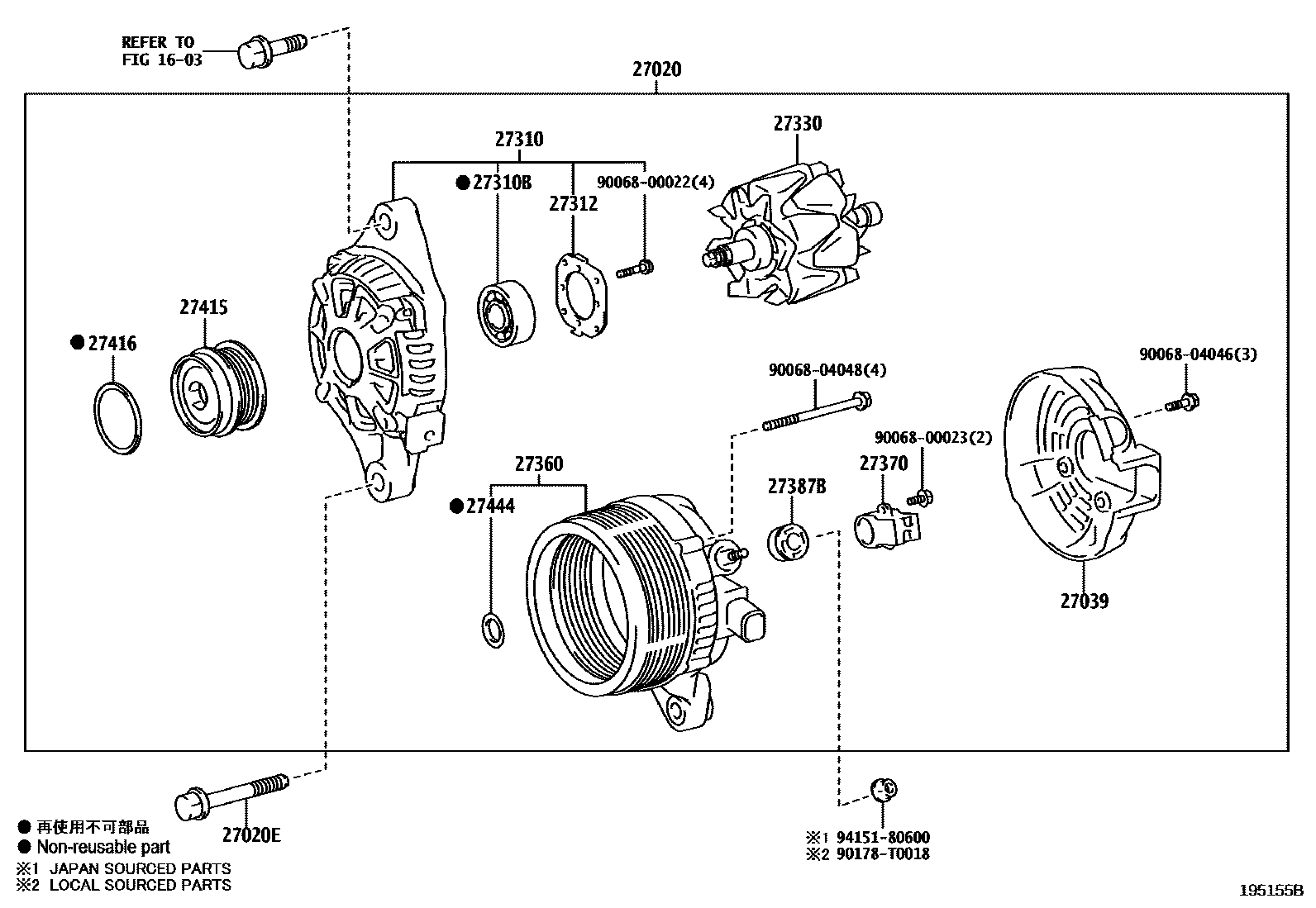 1903 — ALTERNATOR