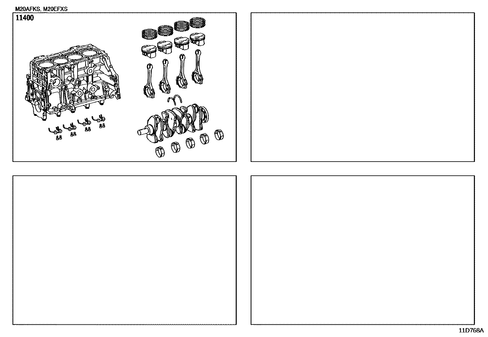 1102 — SHORT BLOCK ASSEMBLY