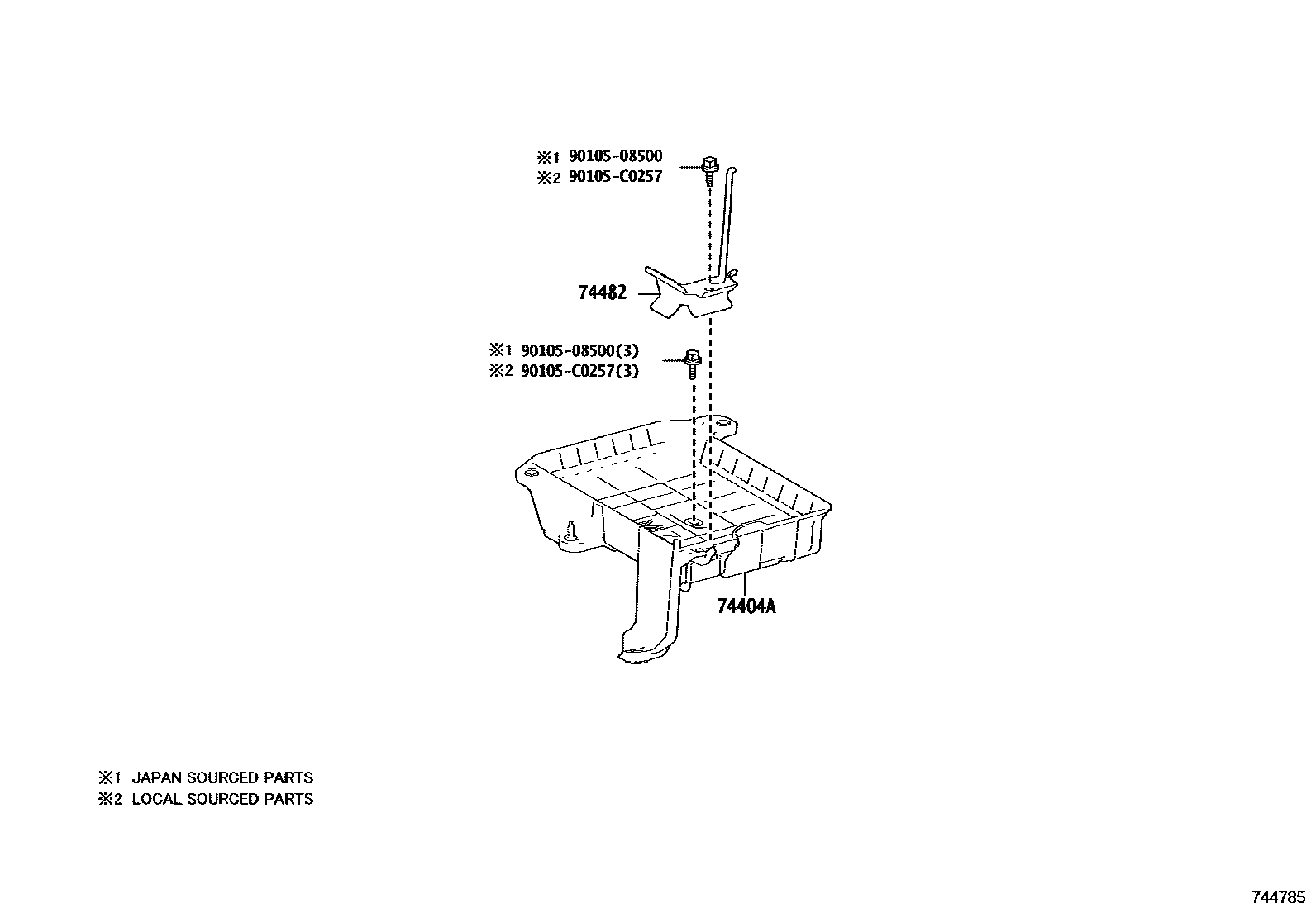 7402 — BATTERY CARRIER