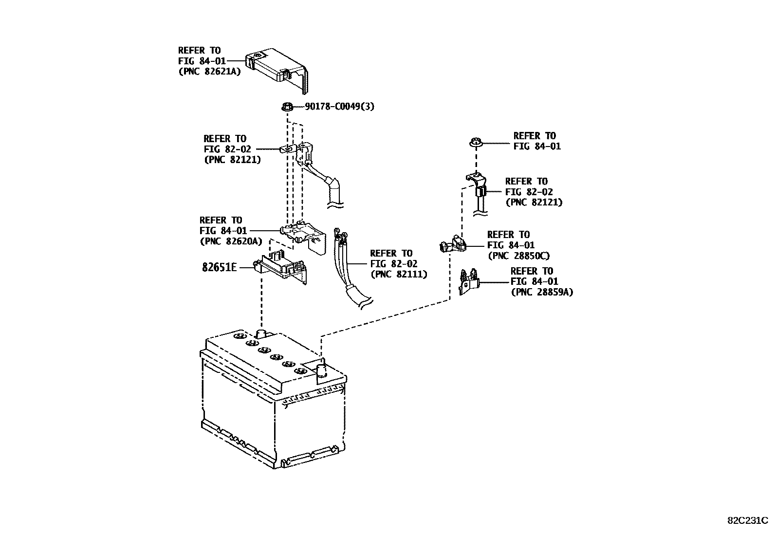 8201 — BATTERY & BATTERY CABLE