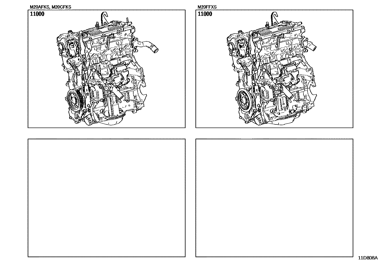 1101 — PARTIAL ENGINE ASSEMBLY