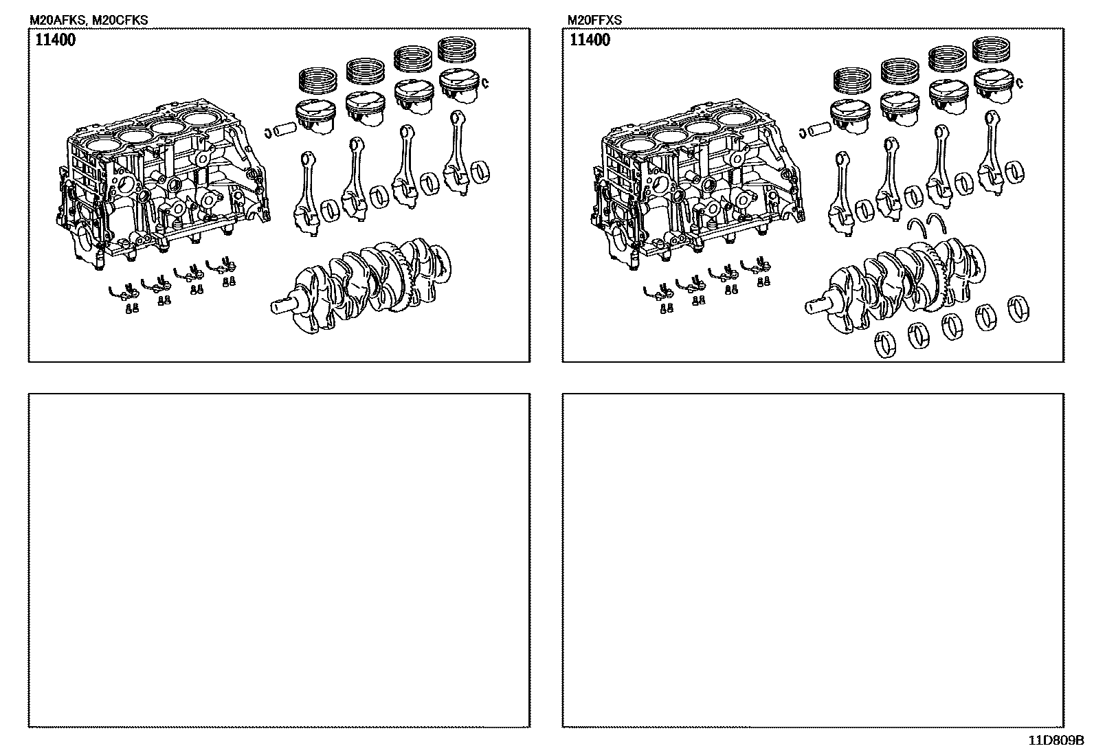 1102 — SHORT BLOCK ASSEMBLY