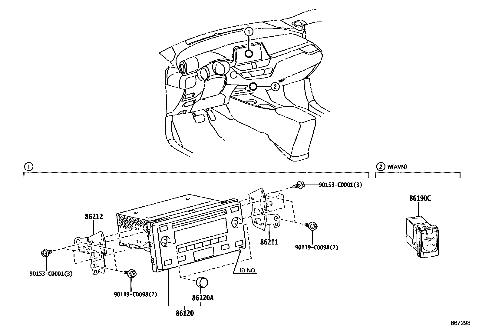8601 — RADIO RECEIVER & AMPLIFIER & CONDENSER