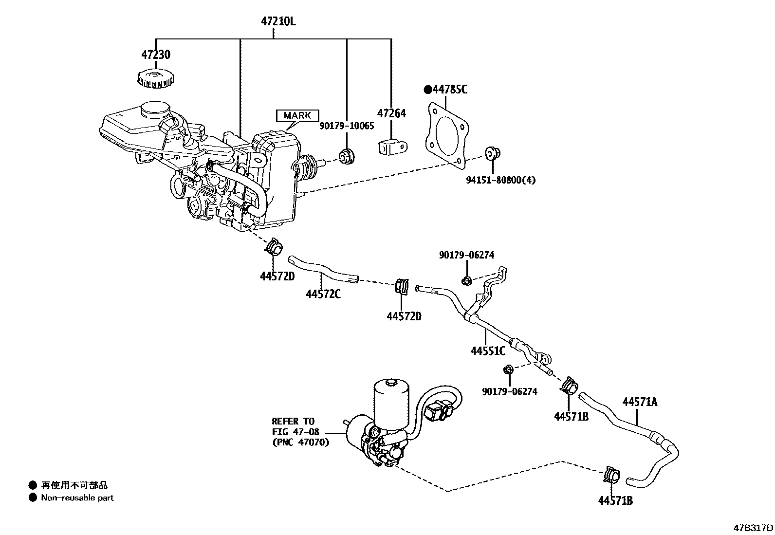 4702 — BRAKE MASTER CYLINDER