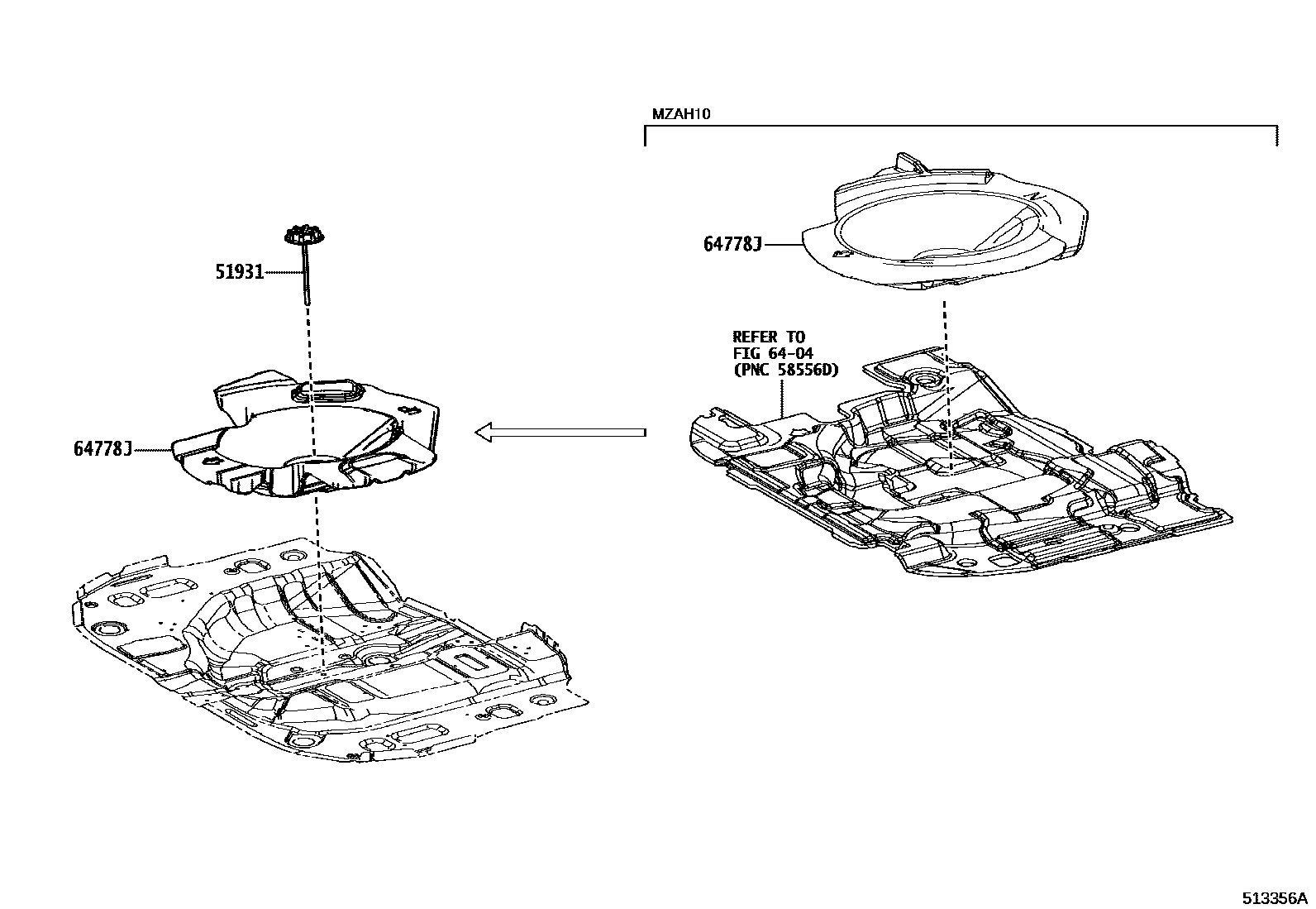5104 — SPARE WHEEL CARRIER