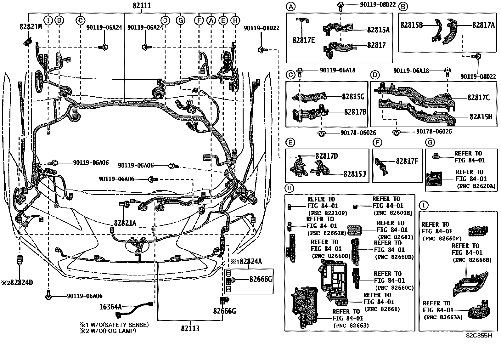 8202 — WIRING & CLAMP