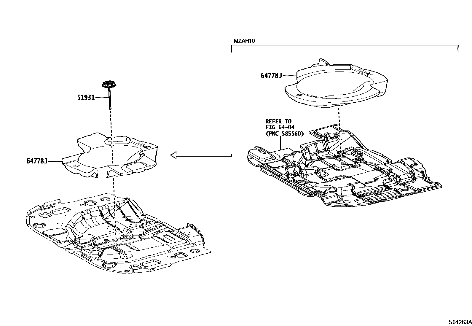 5104 — SPARE WHEEL CARRIER