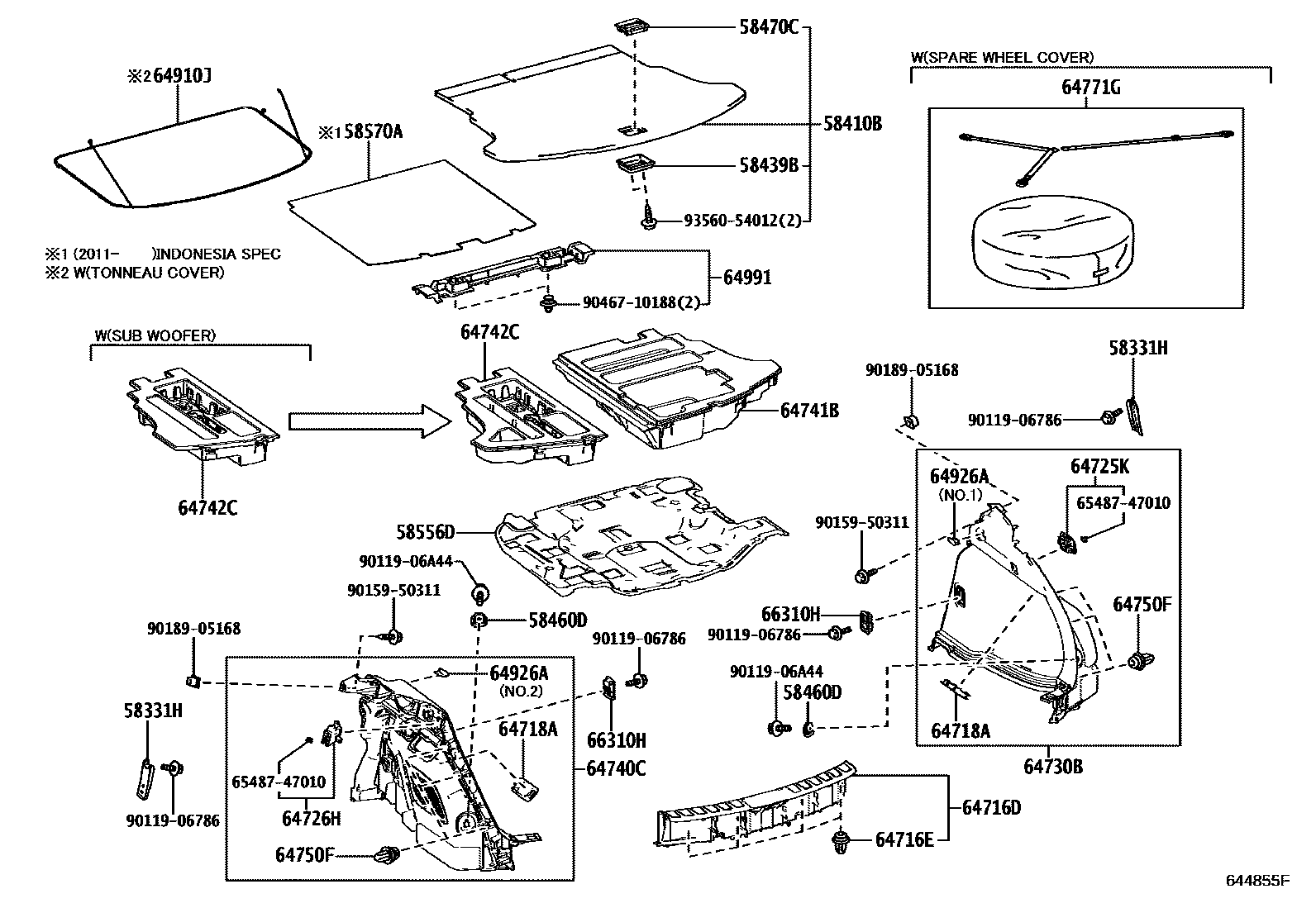 6404 — DECK BOARD & DECK TRIM COVER