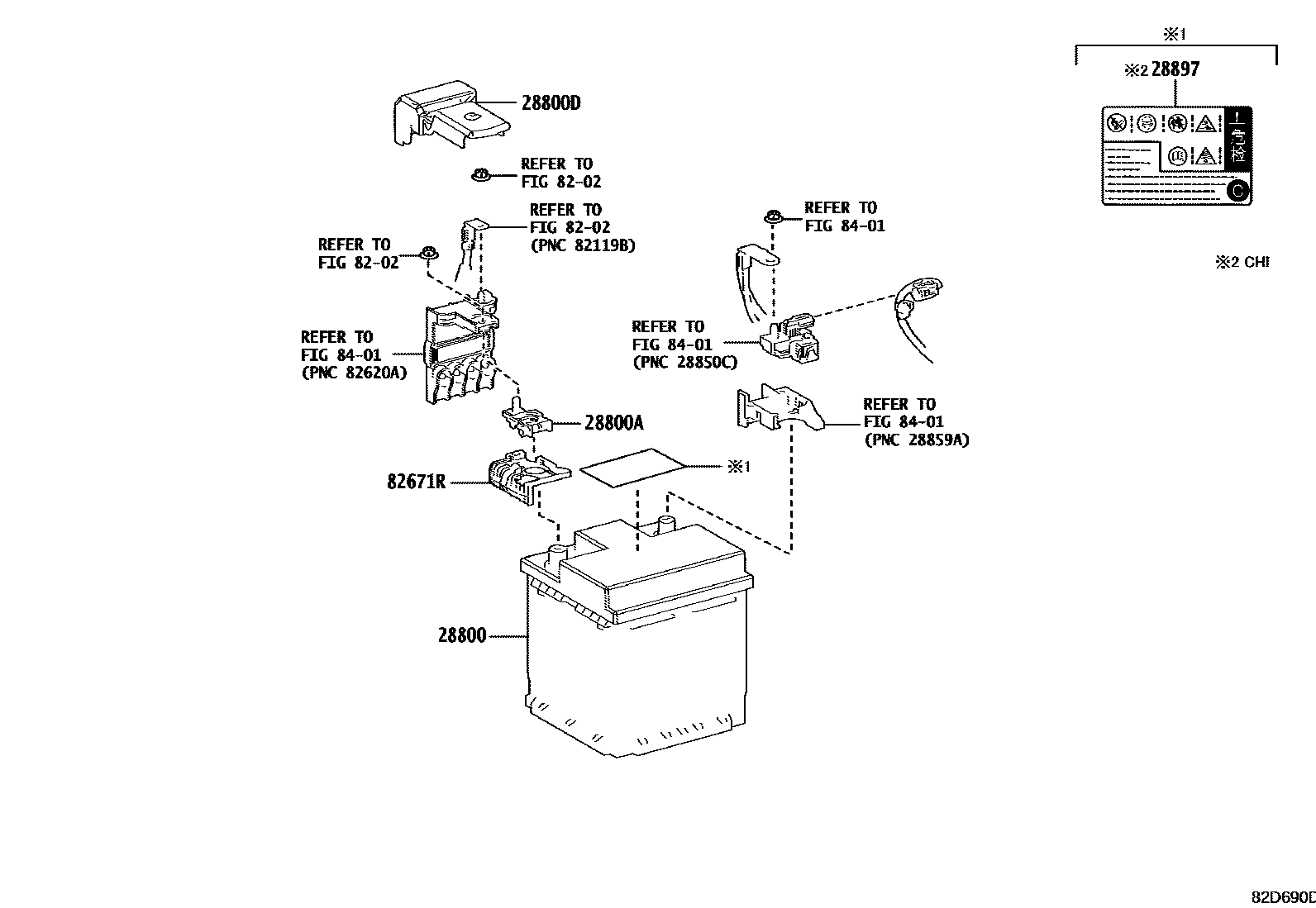8201 — BATTERY & BATTERY CABLE