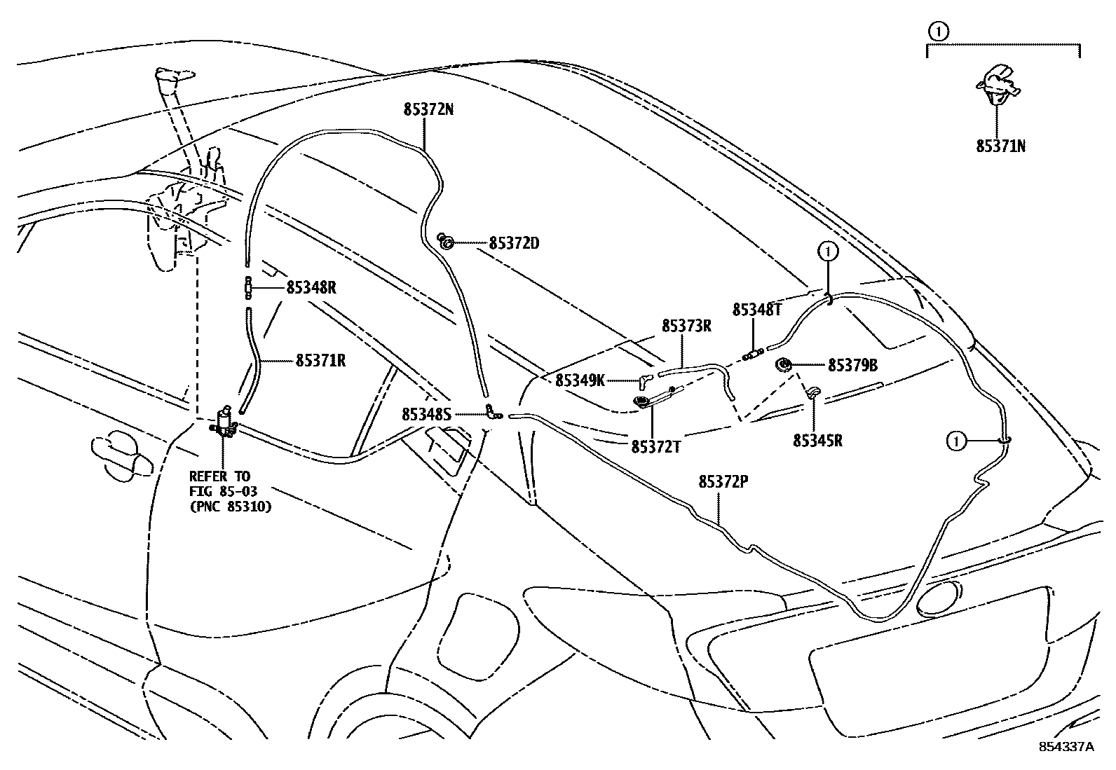 8504 — REAR WASHER