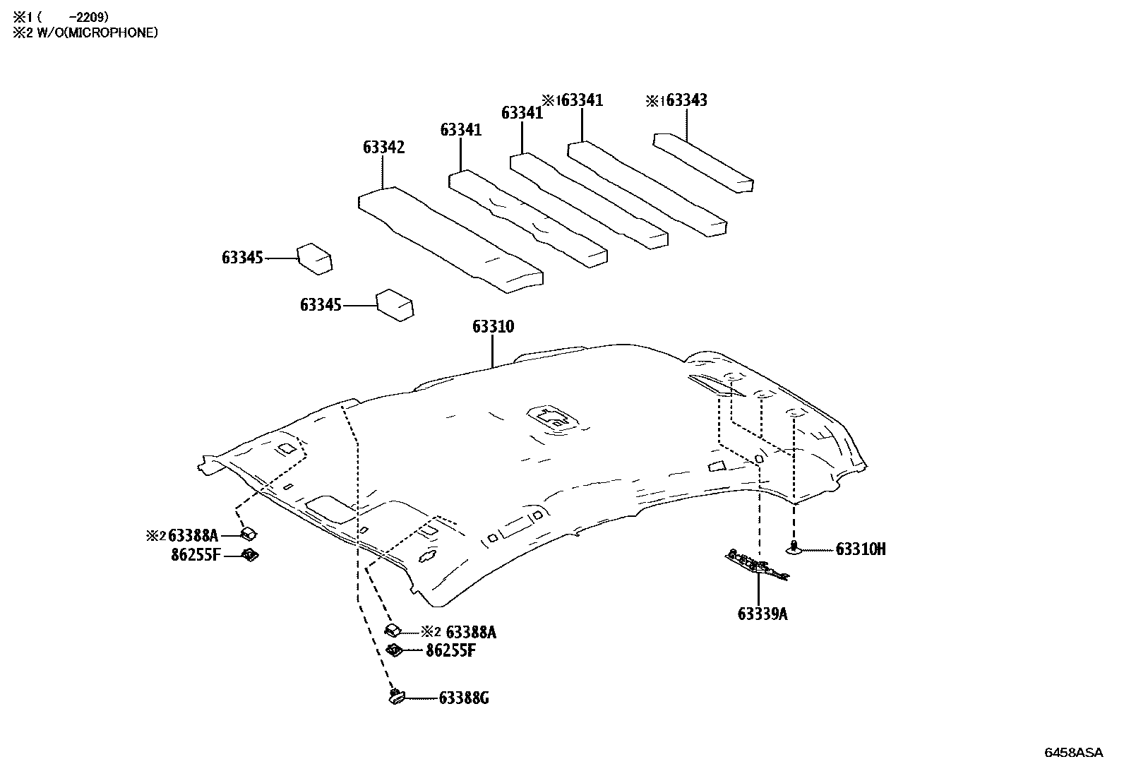 6402 — ROOF HEADLINING & SILENCER PAD