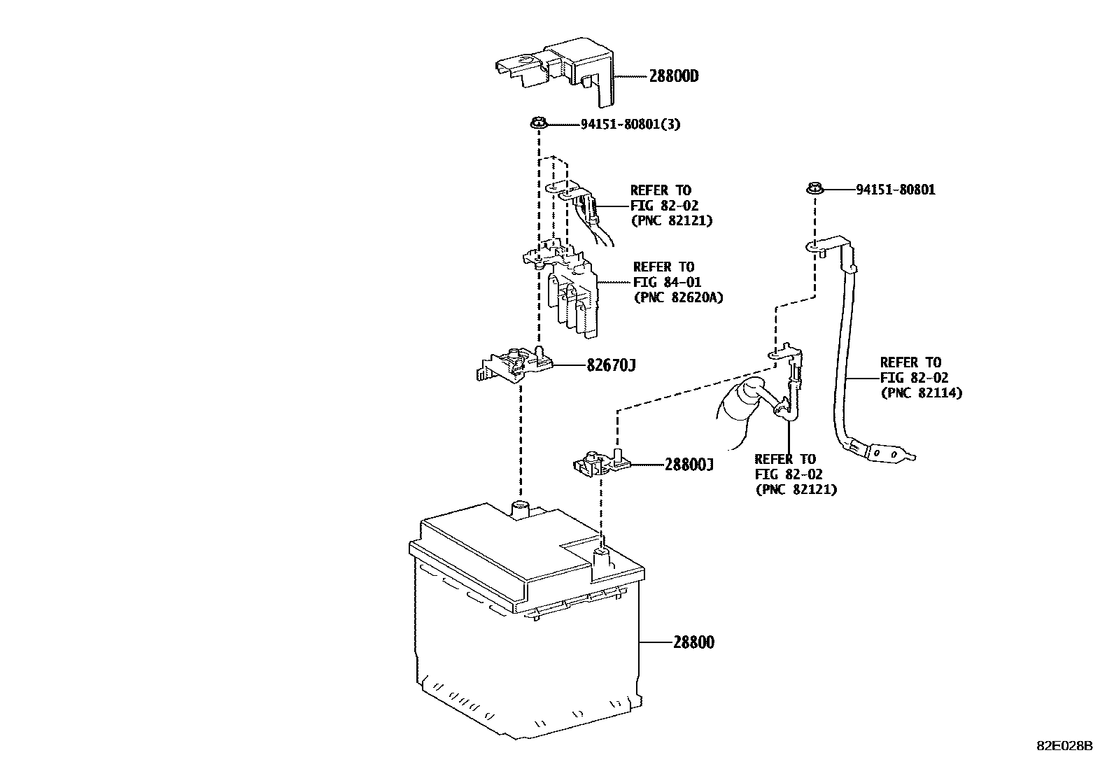 8201 — BATTERY & BATTERY CABLE