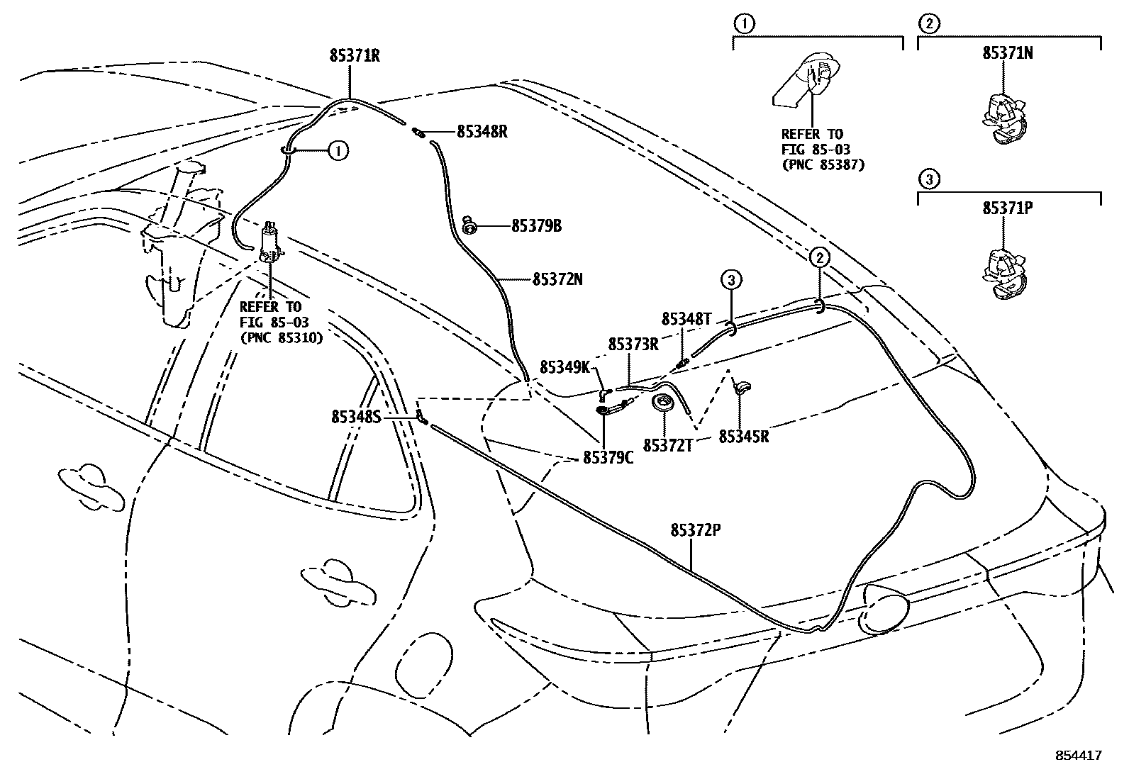 8504 — REAR WASHER