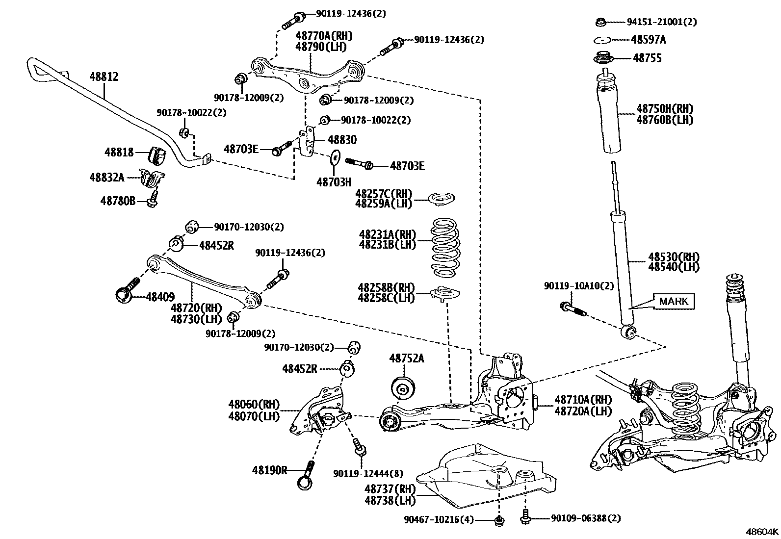 4804 — REAR SPRING & SHOCK ABSORBER