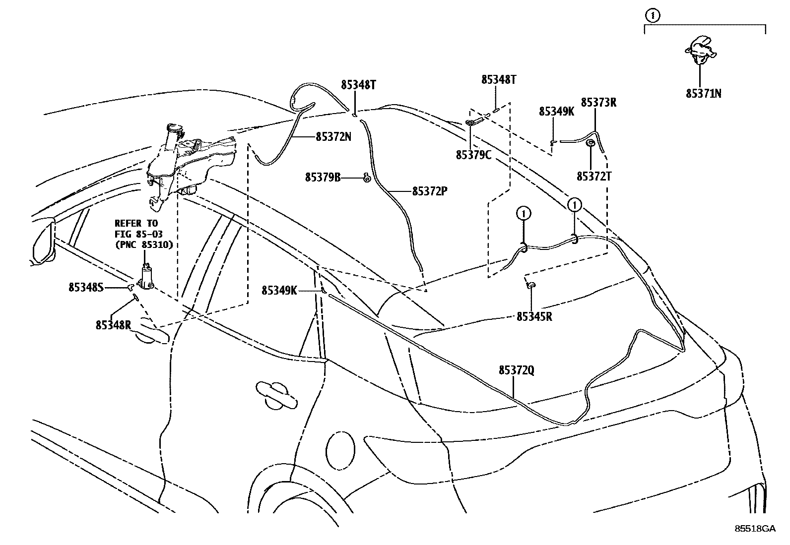 8504 — REAR WASHER