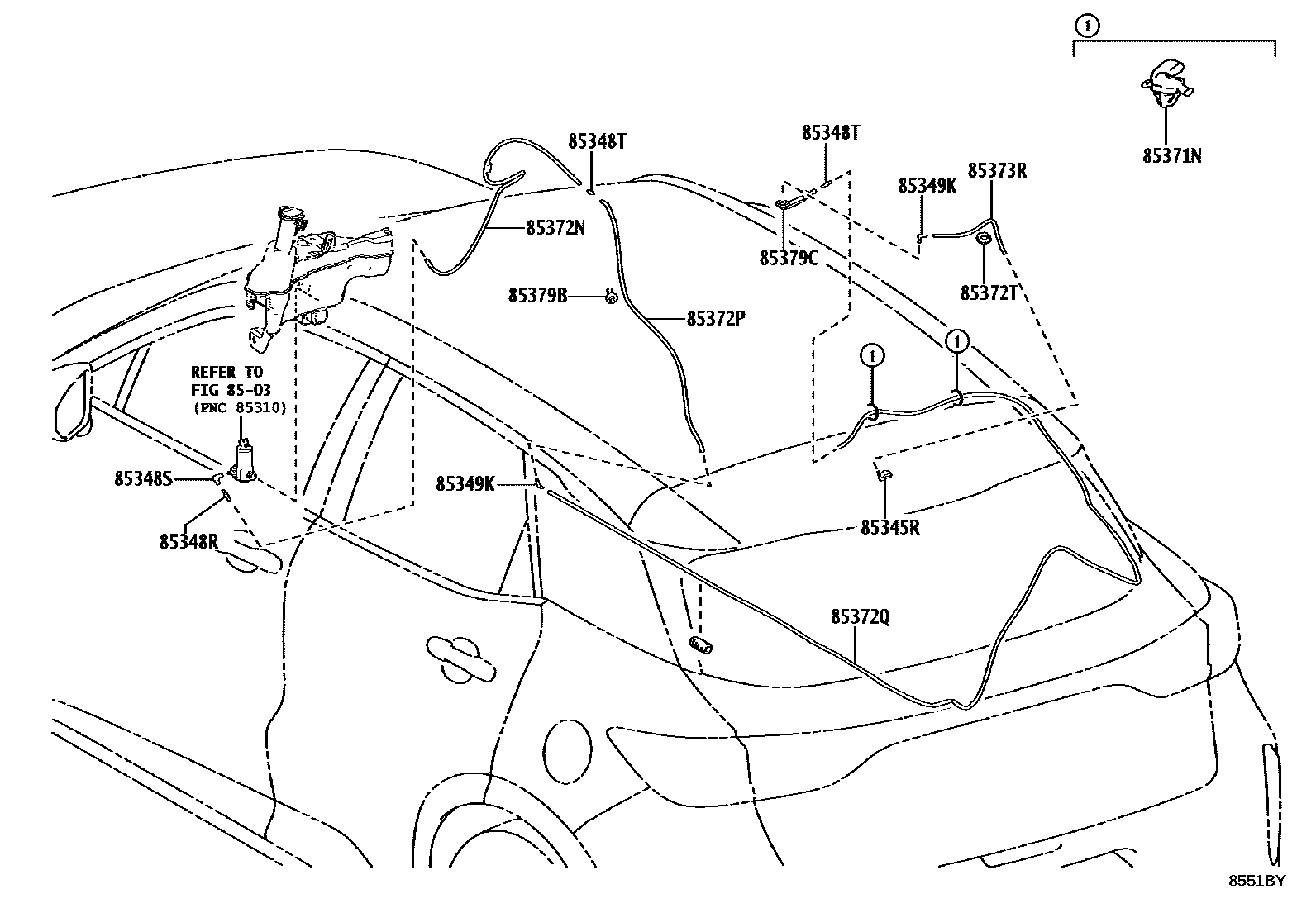 8504 — REAR WASHER