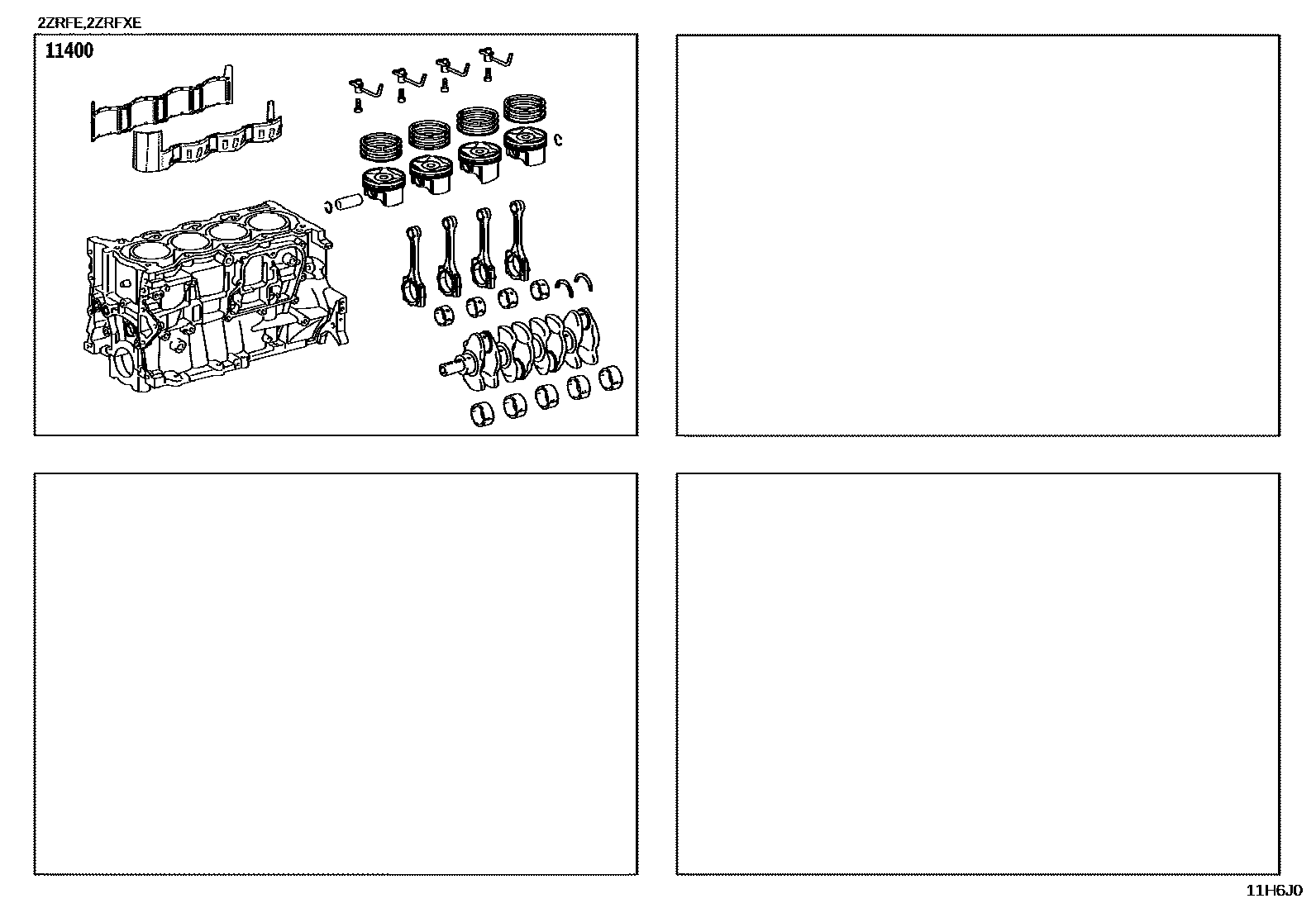 1102 — SHORT BLOCK ASSEMBLY
