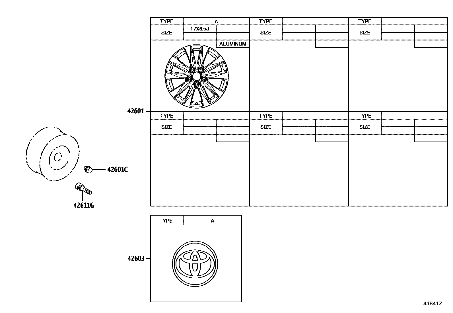 4103 — DISC WHEEL & WHEEL CAP