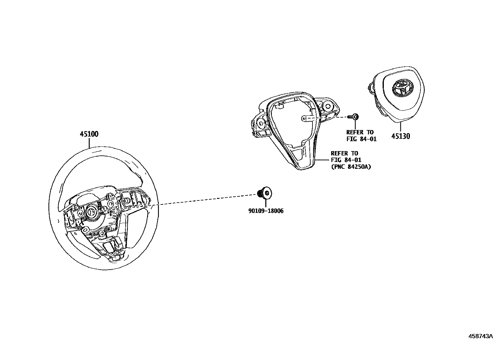 4504 — STEERING WHEEL