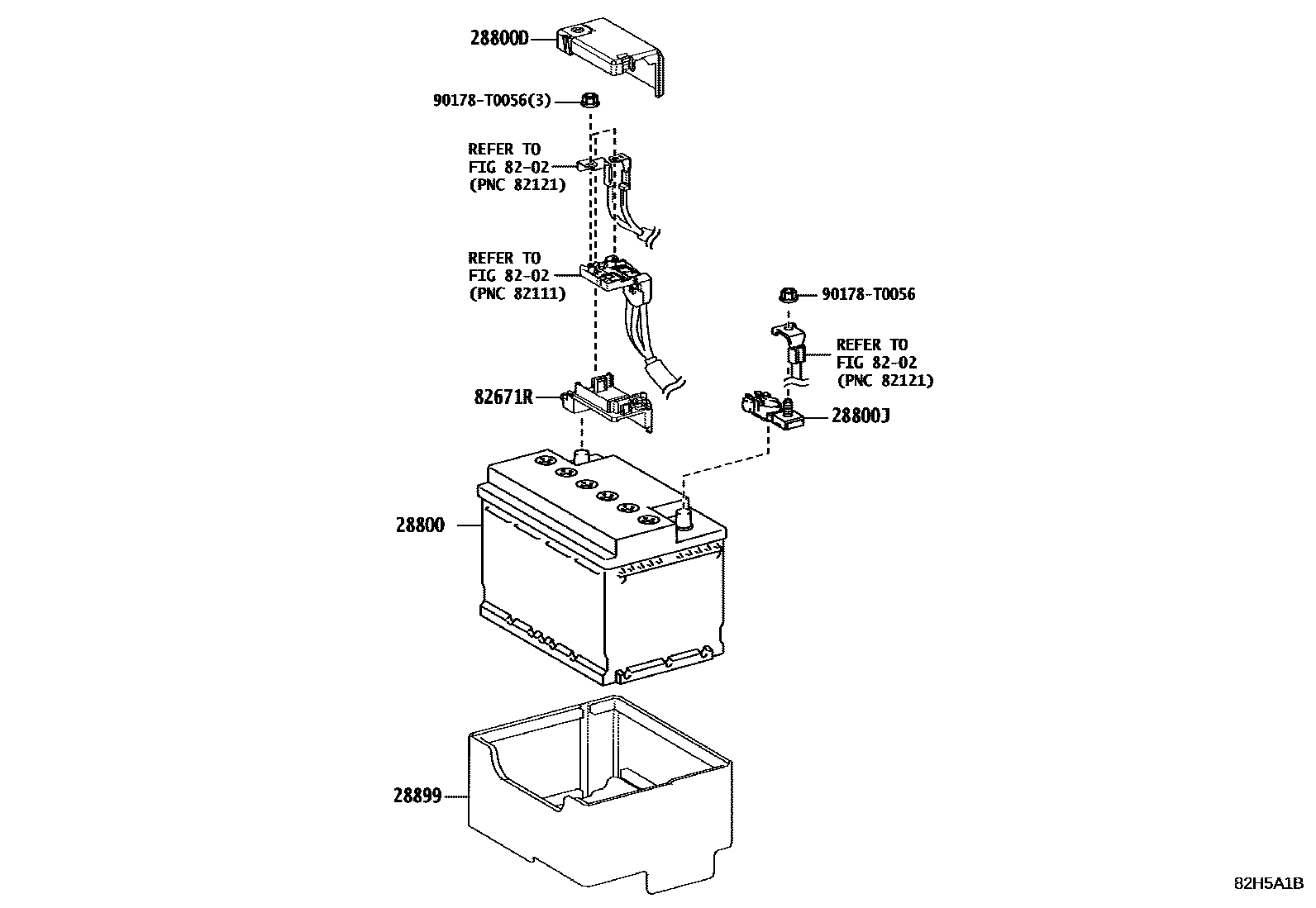 8201 — BATTERY & BATTERY CABLE
