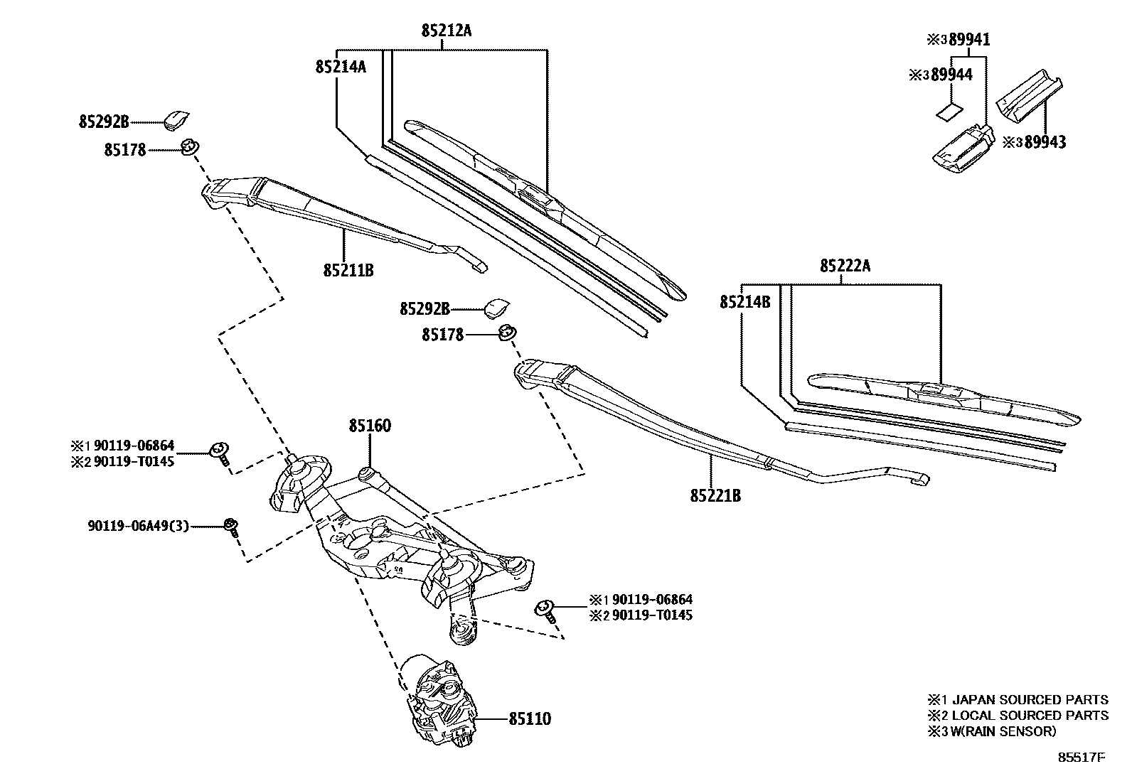 8501 — WINDSHIELD WIPER
