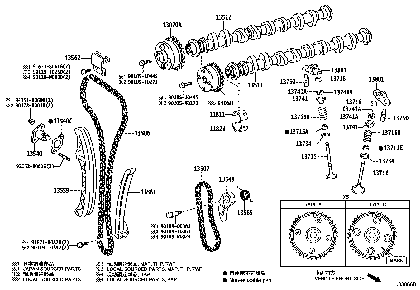 1302 — CAMSHAFT & VALVE