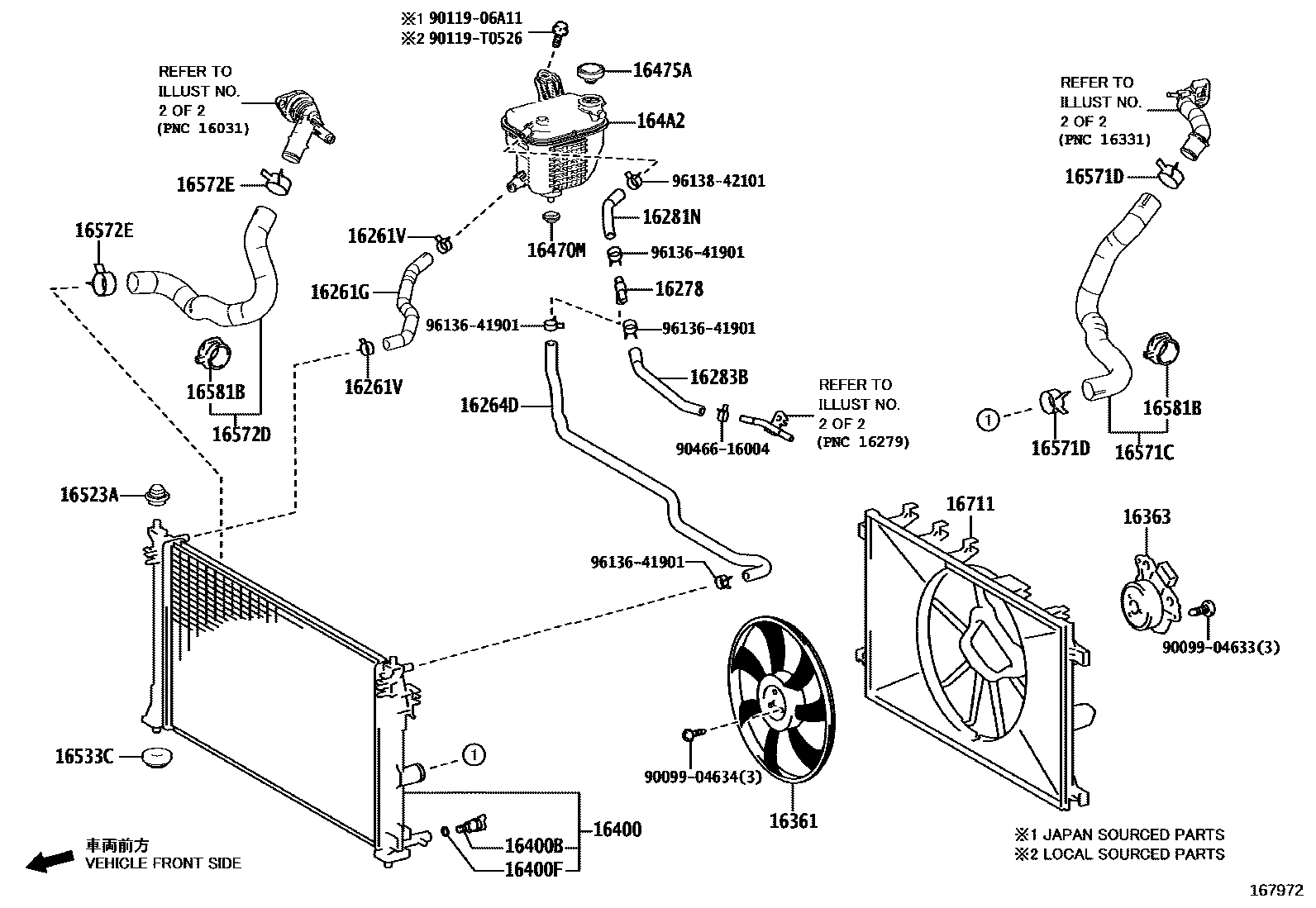 1603 — RADIATOR & WATER OUTLET