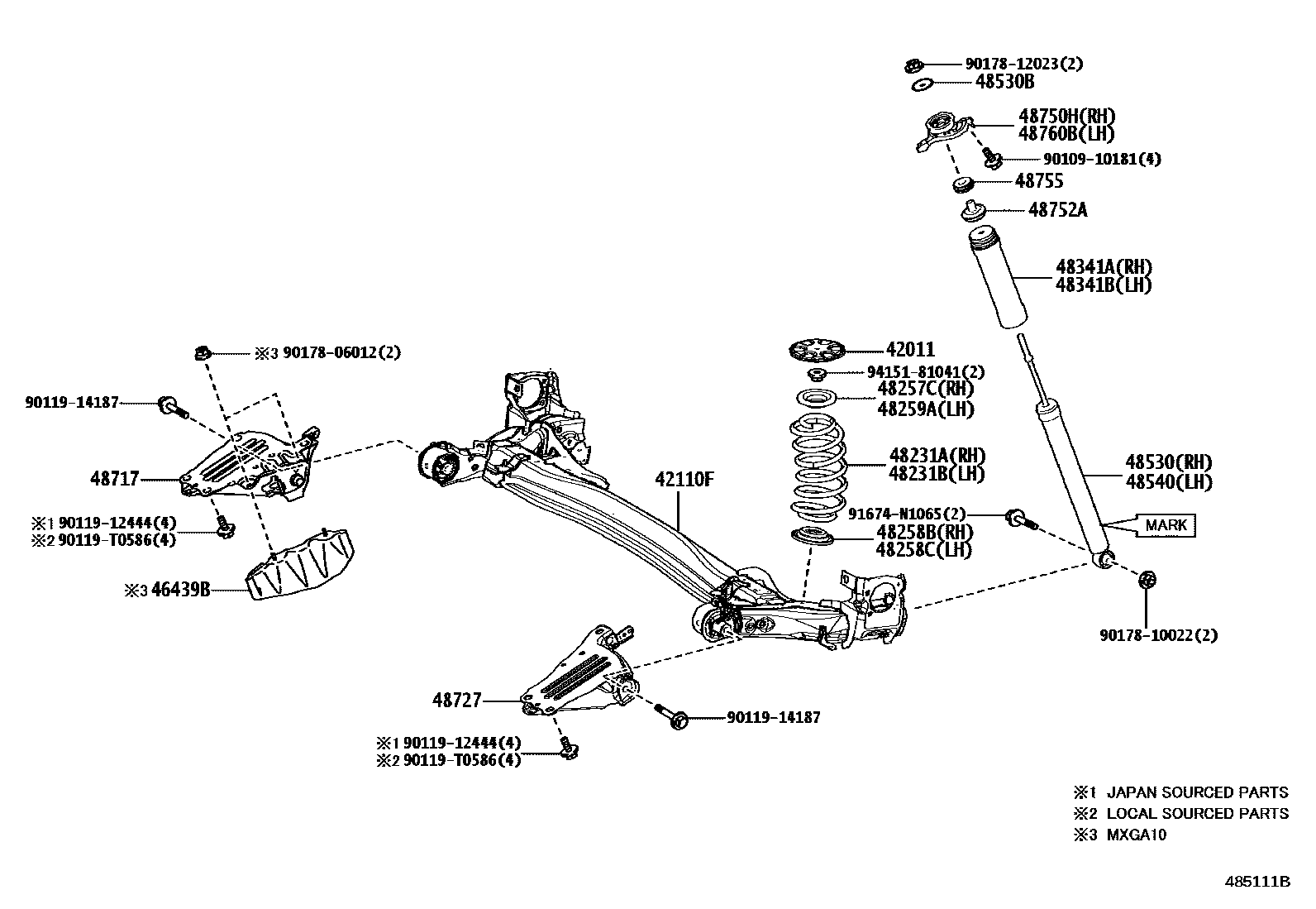 4804 — REAR SPRING & SHOCK ABSORBER