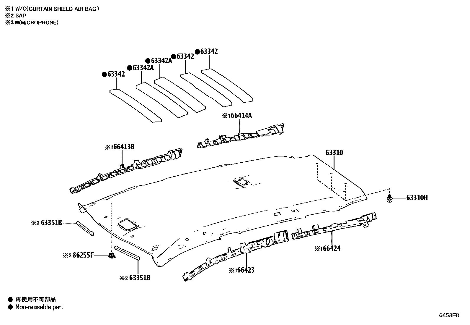 6402 — ROOF HEADLINING & SILENCER PAD