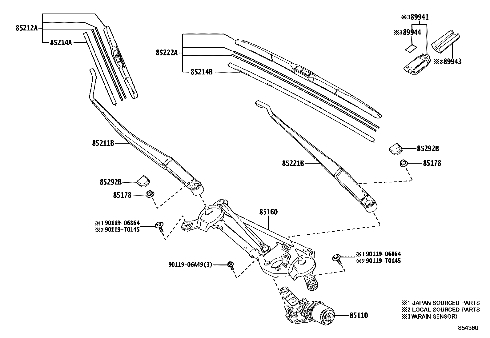 8501 — WINDSHIELD WIPER