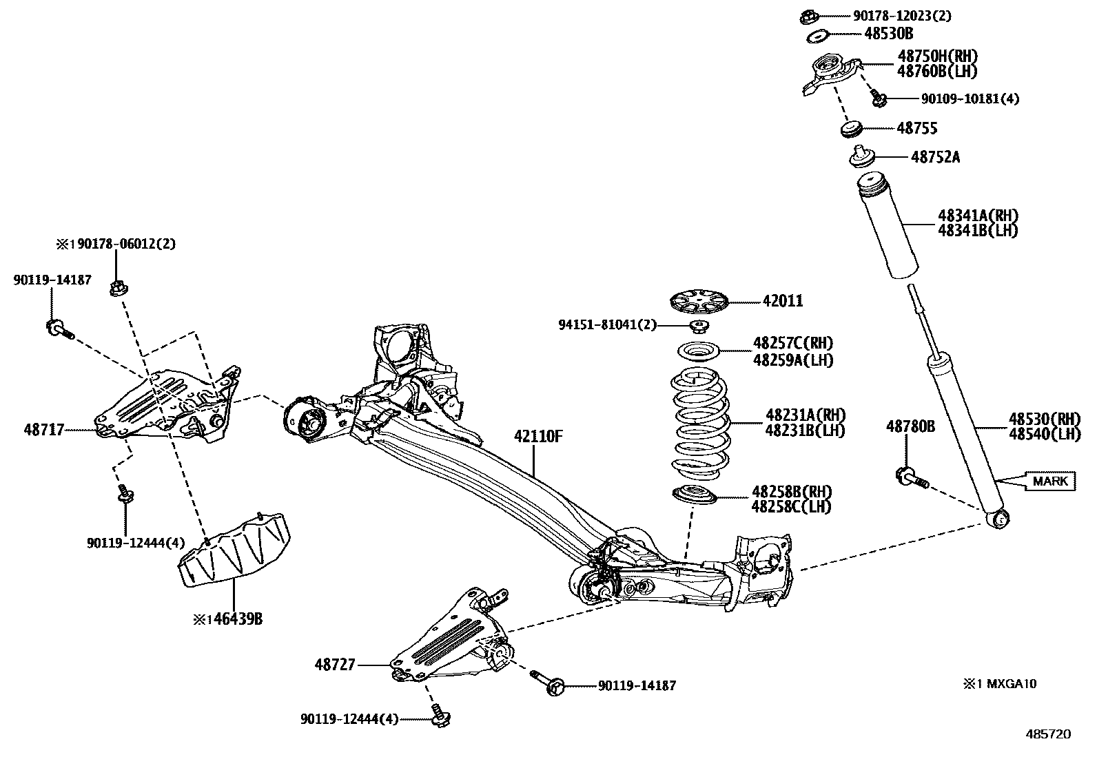 4804 — REAR SPRING & SHOCK ABSORBER