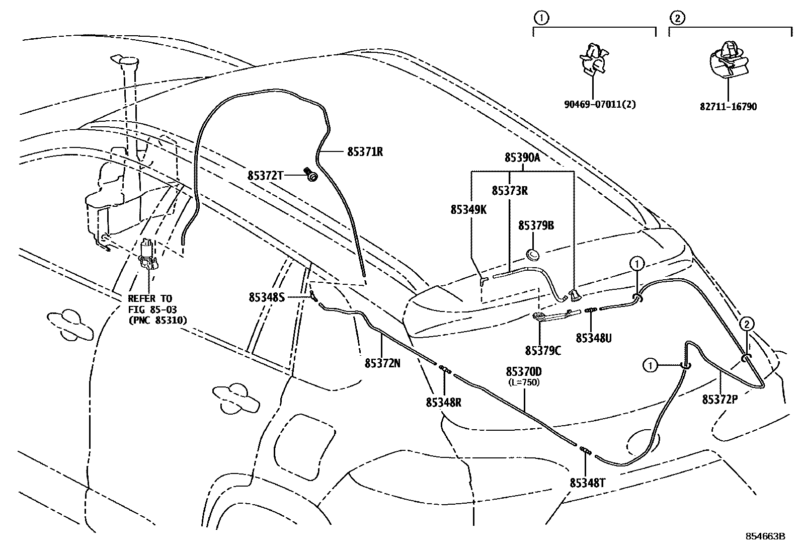 8504 — REAR WASHER