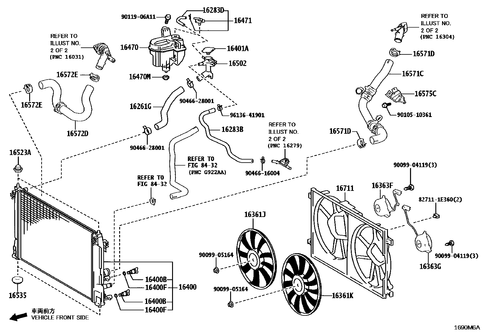 1603 — RADIATOR & WATER OUTLET