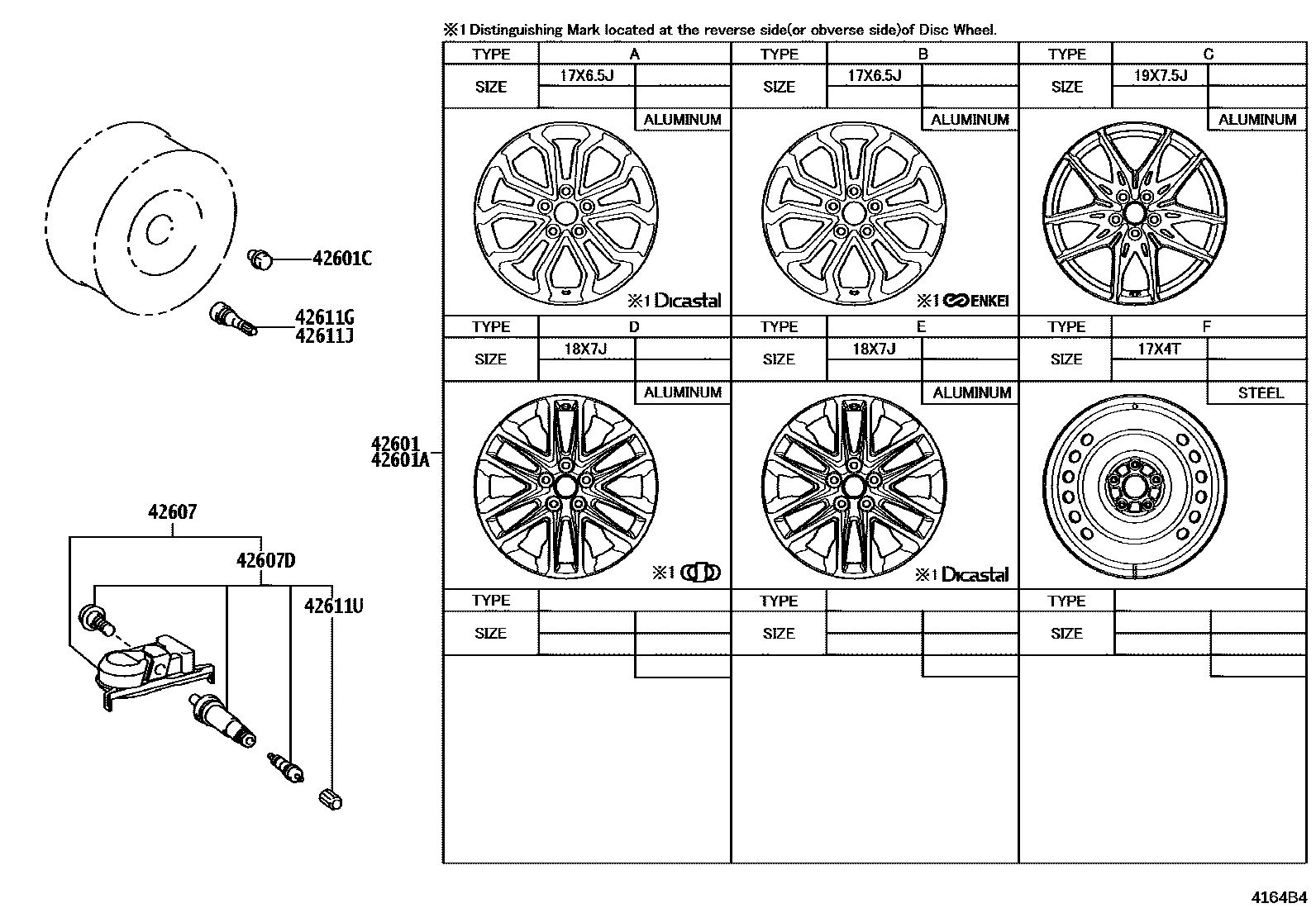 4103 — DISC WHEEL & WHEEL CAP