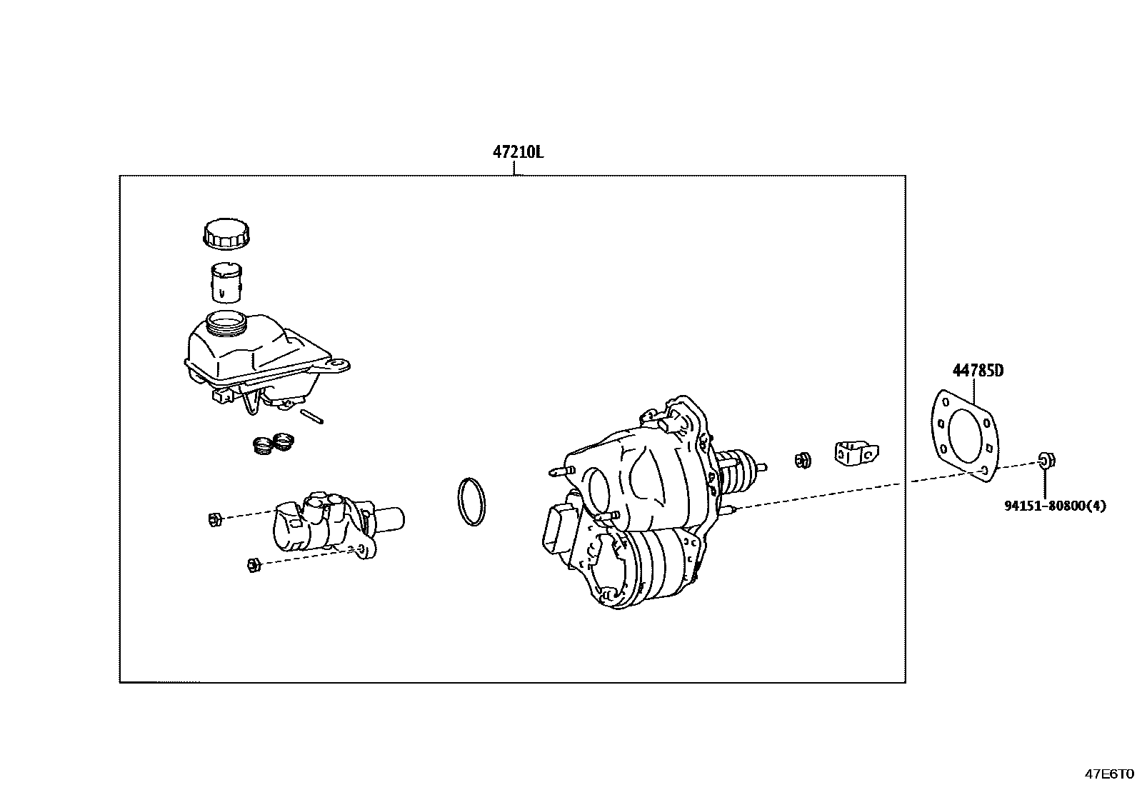 4702 — BRAKE MASTER CYLINDER