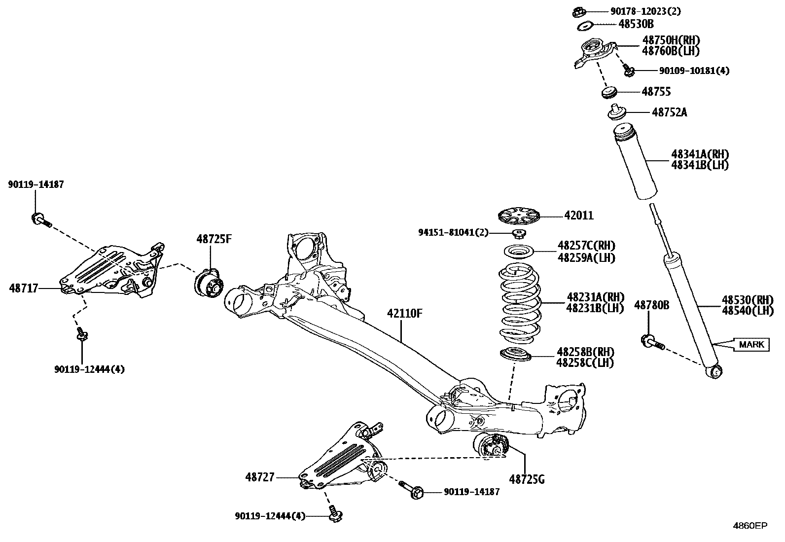 4804 — REAR SPRING & SHOCK ABSORBER