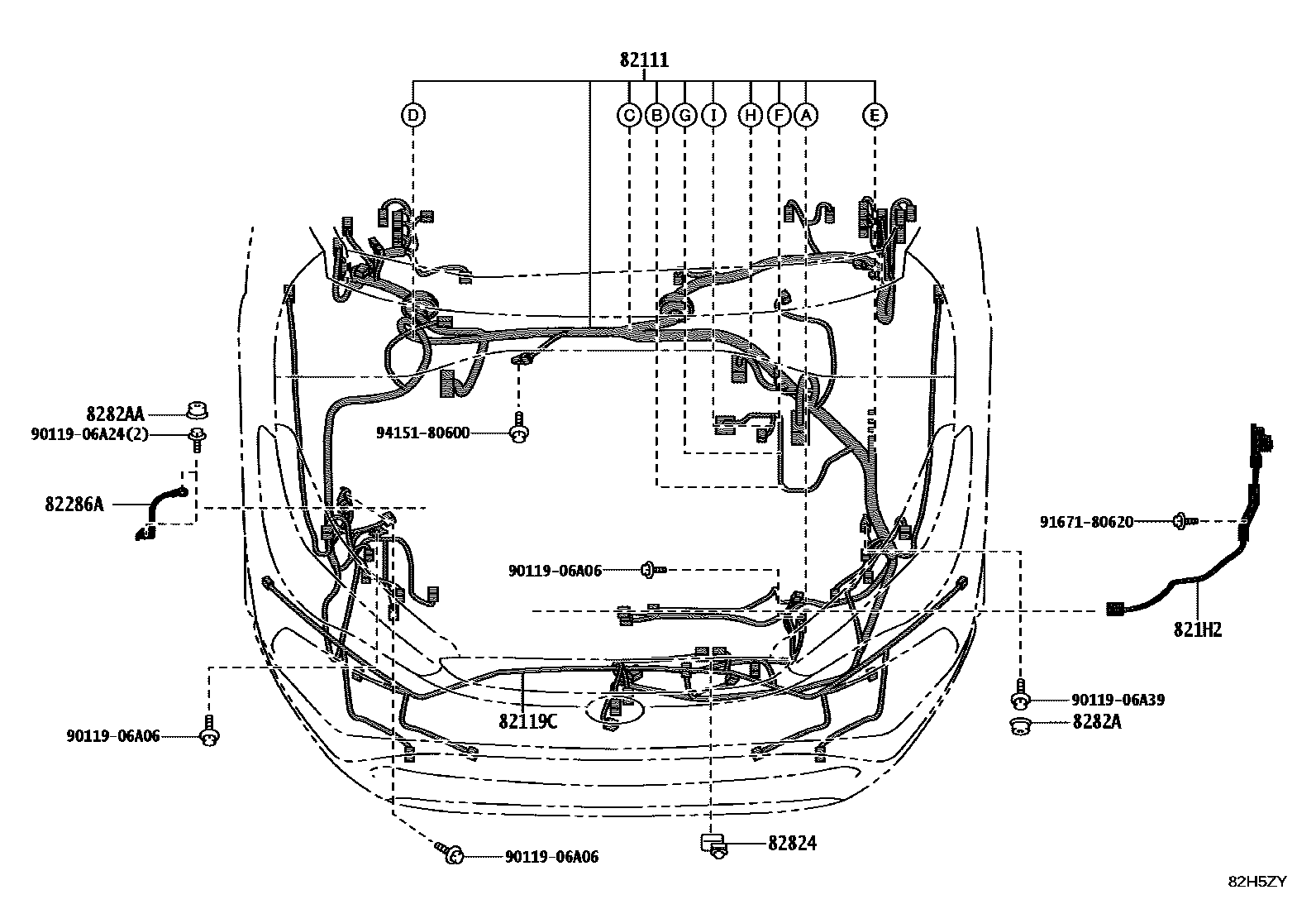 8202 — WIRING & CLAMP