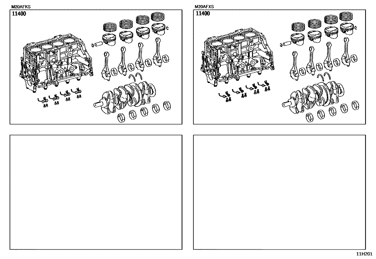 1102 — SHORT BLOCK ASSEMBLY